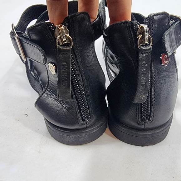 Carmela Love For Leather Strappy Gladiator Buckle Sandals 37 7 - Picture 5 of 7